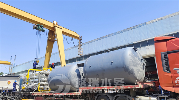 祝賀！廣西能源企業(yè)2*150T/H脫鹽水處理設備，五大車發(fā)貨！