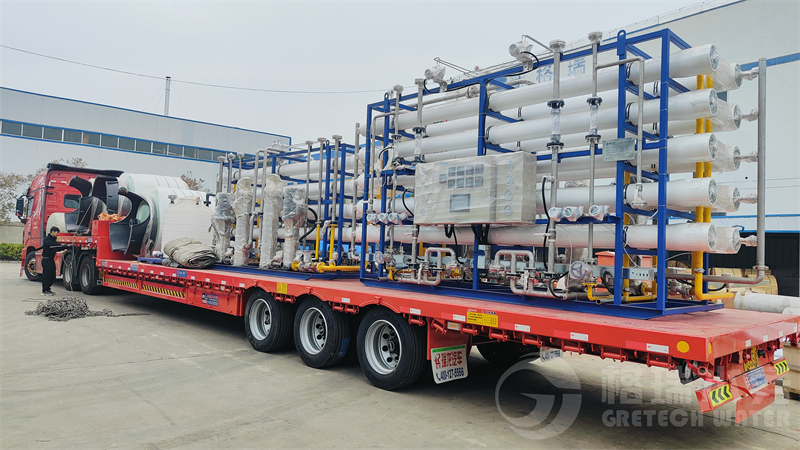 喜訊，又發(fā)貨啦！發(fā)貨廣東某鋼鐵企業(yè)2*10t/h除鹽水設(shè)備